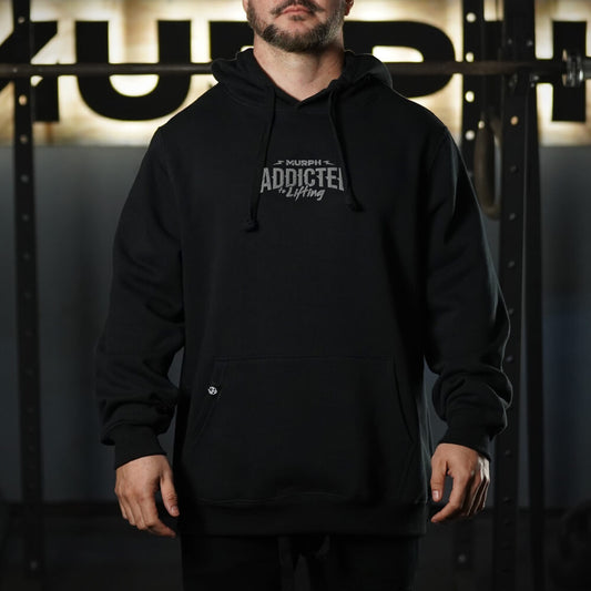 Polerón Canguro Addicted - Negro