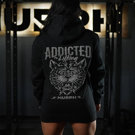 Polerón Canguro Addicted - Negro