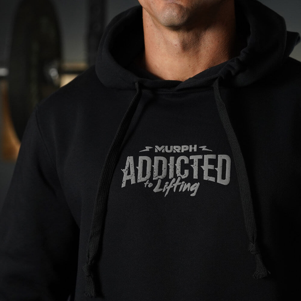 Polerón Canguro Addicted - Negro
