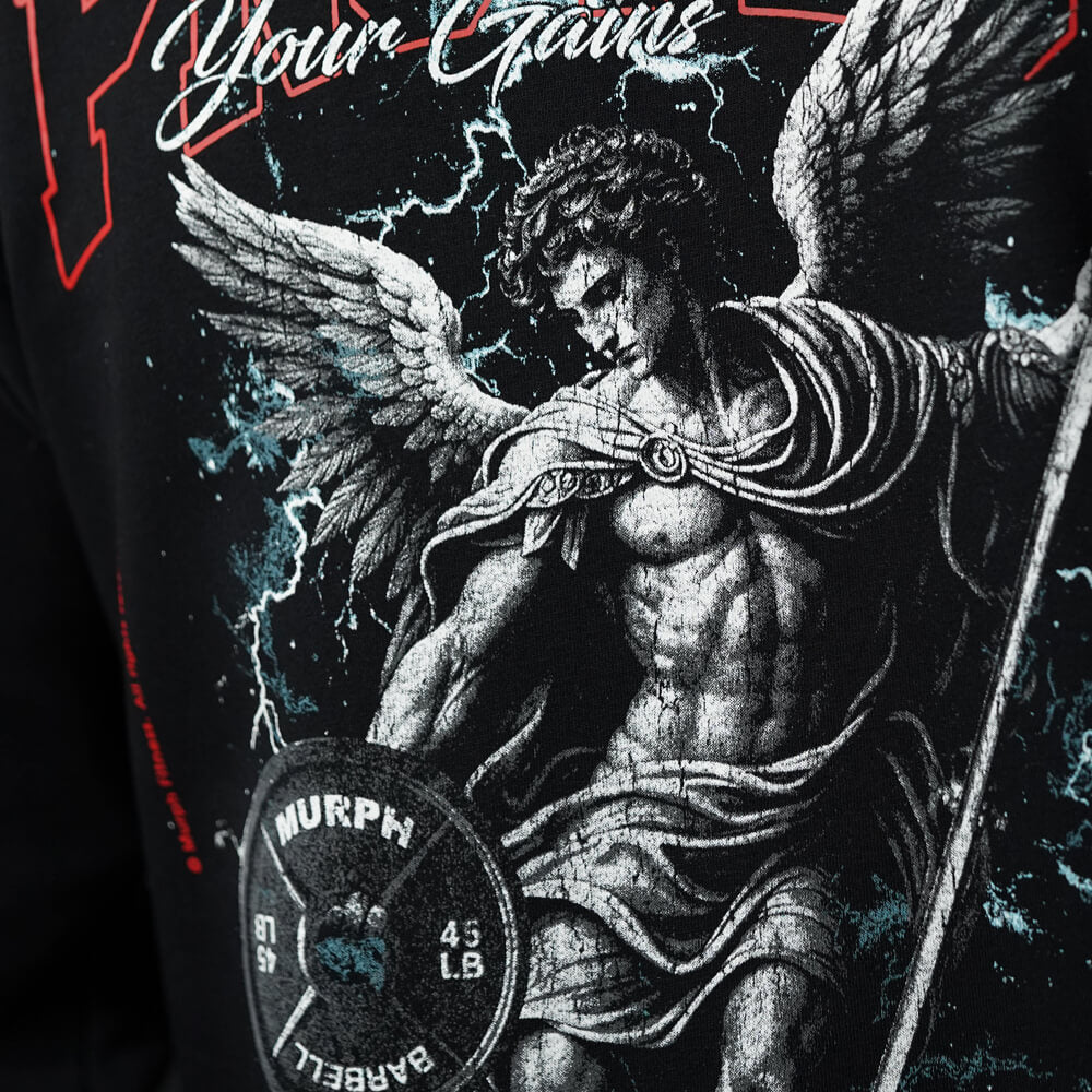 Polerón Canguro PROTECT YOUR GAINS - Black
