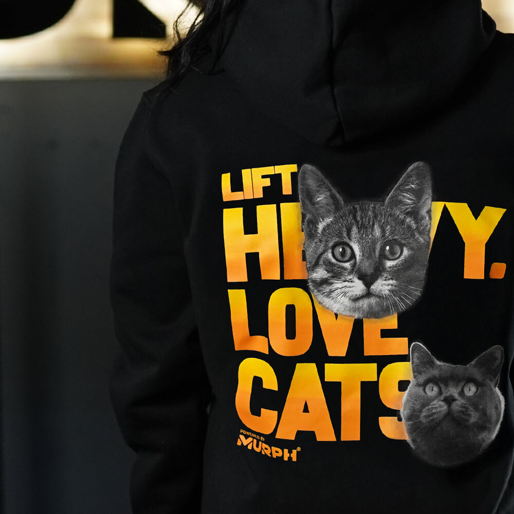 Polerón Canguro Lift and Cats - Negro