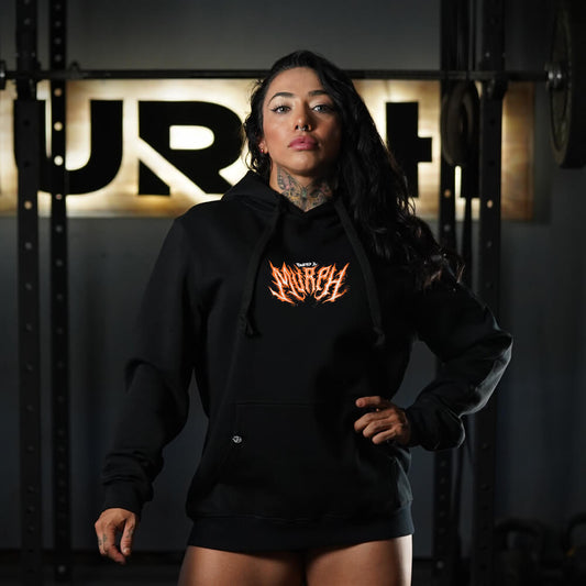 Polerón Canguro ChariHard - Negro