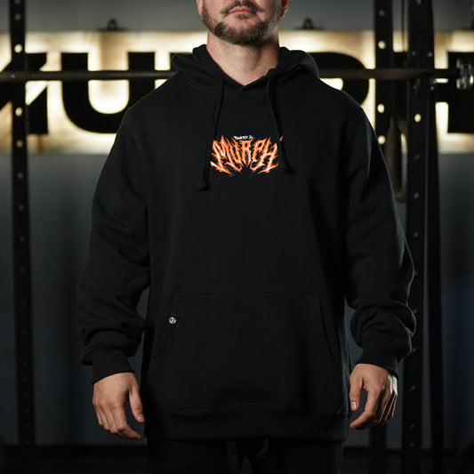 Polerón Canguro ChariHard - Negro