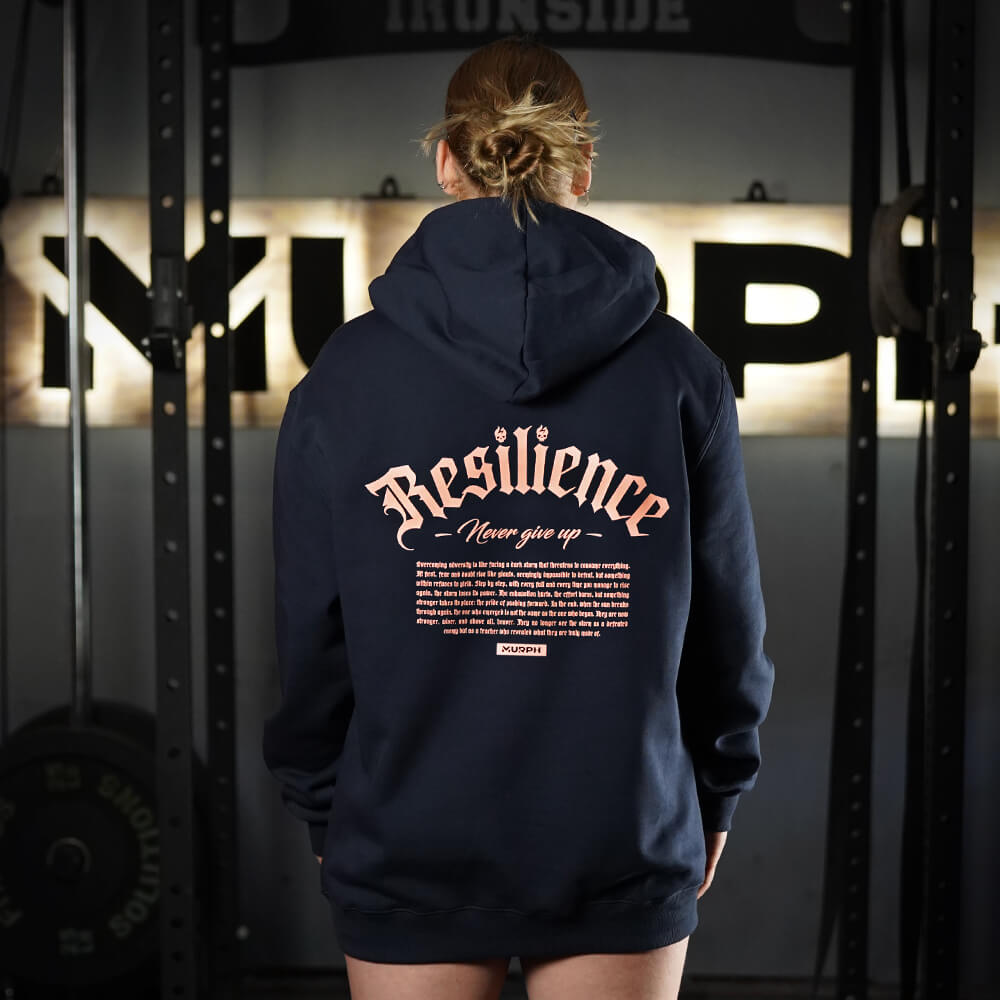 Polerón Canguro Resilience - Navy Blue