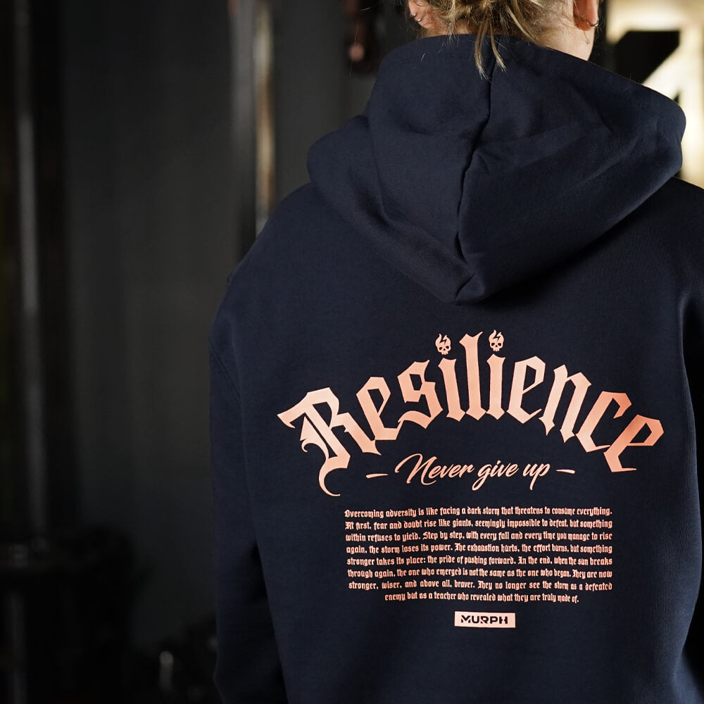 Polerón Canguro Resilience - Navy Blue