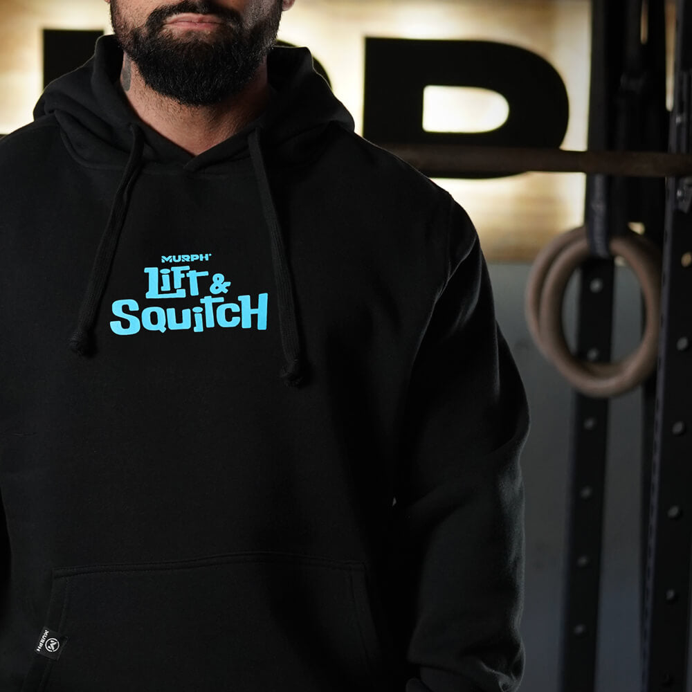 Polerón Canguro Lift & Squitch - Negro