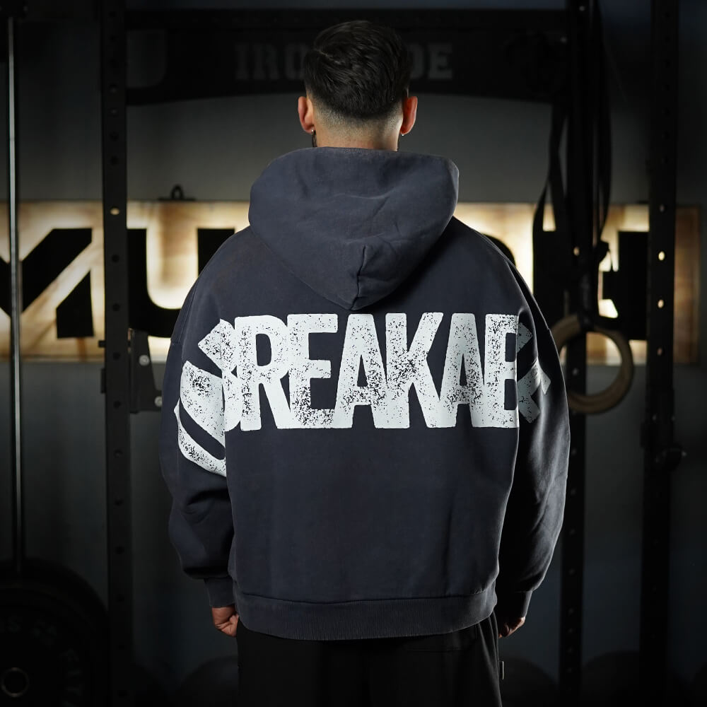 ラフロッグ　FLEX PLAYFIELD HOODIE BLOUSON Premium Boxy Fit Hoddie ONIX UNBREAKABLE - Acid Blue – Murph