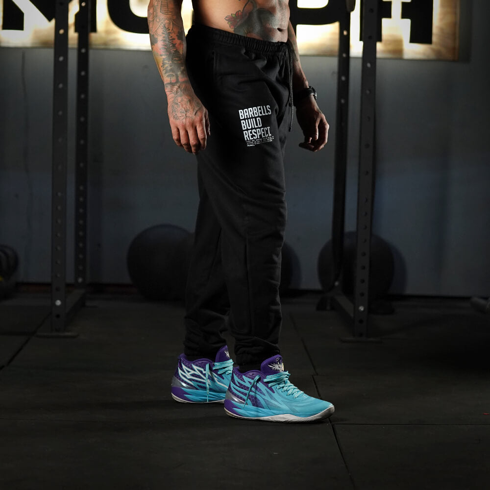 Hybrid Jogger Barbells Build Respect - Black