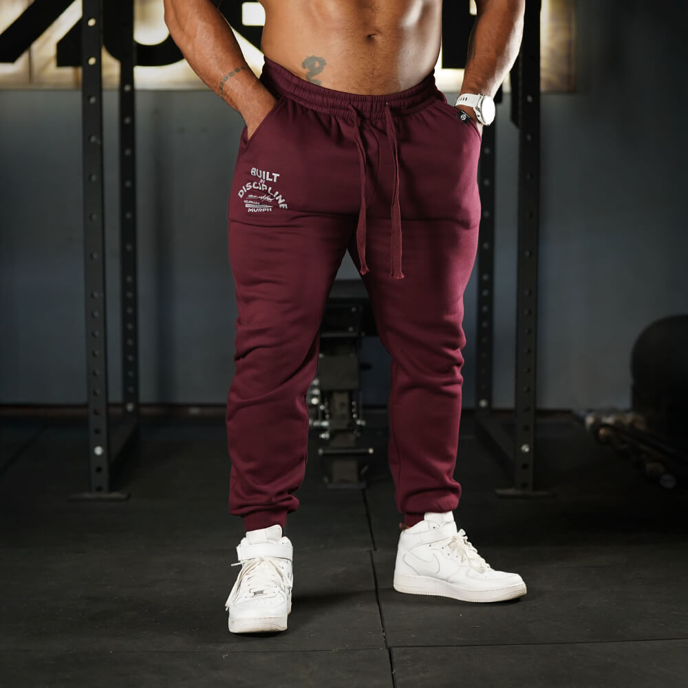 Fitted Jogger Built By Discipline - Burdeo