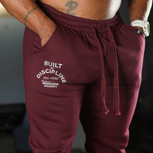 Fitted Jogger Built By Discipline - Burdeo