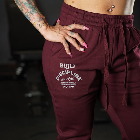 Fitted Jogger Built by Discipline - Burdeo