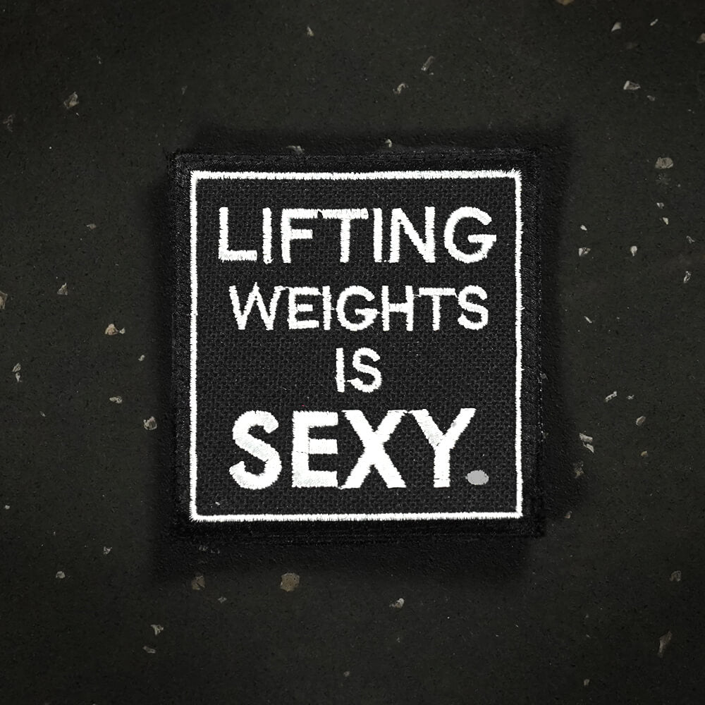 Parche Lifting Weights is Sexy