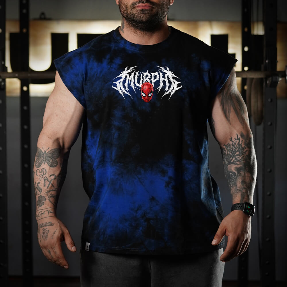 Polera Oversize Sleeveless UNISEX SpiDEAD LIFT (Pre-Venta) - Blue Storm