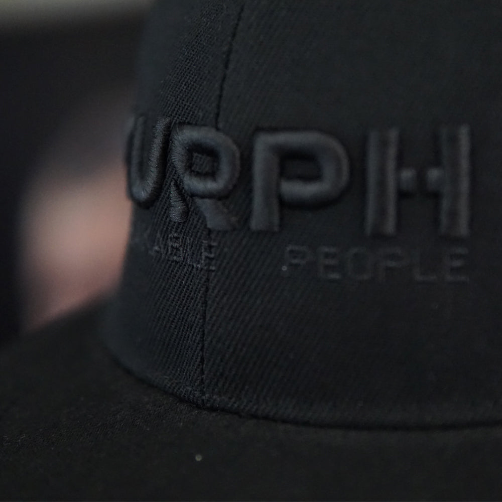 SnapBack - Flat Murph - Total Black