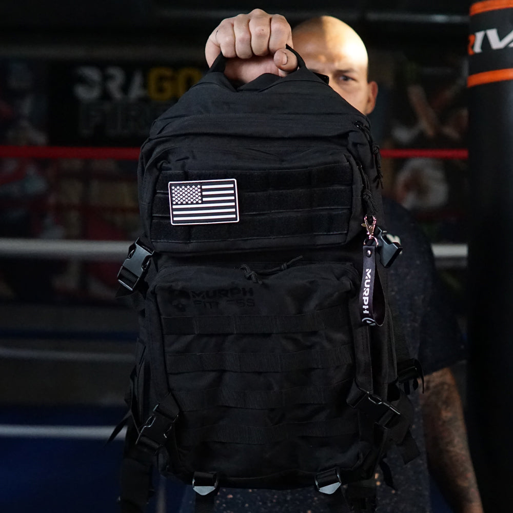 Mochila Táctica Murph Fitness 45 lts. - Total Black