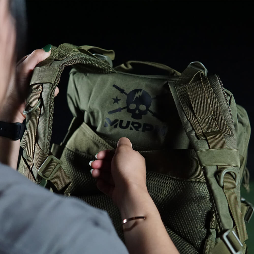 Mochila Táctica Murph Fitness 45 lts. - Verde Táctico