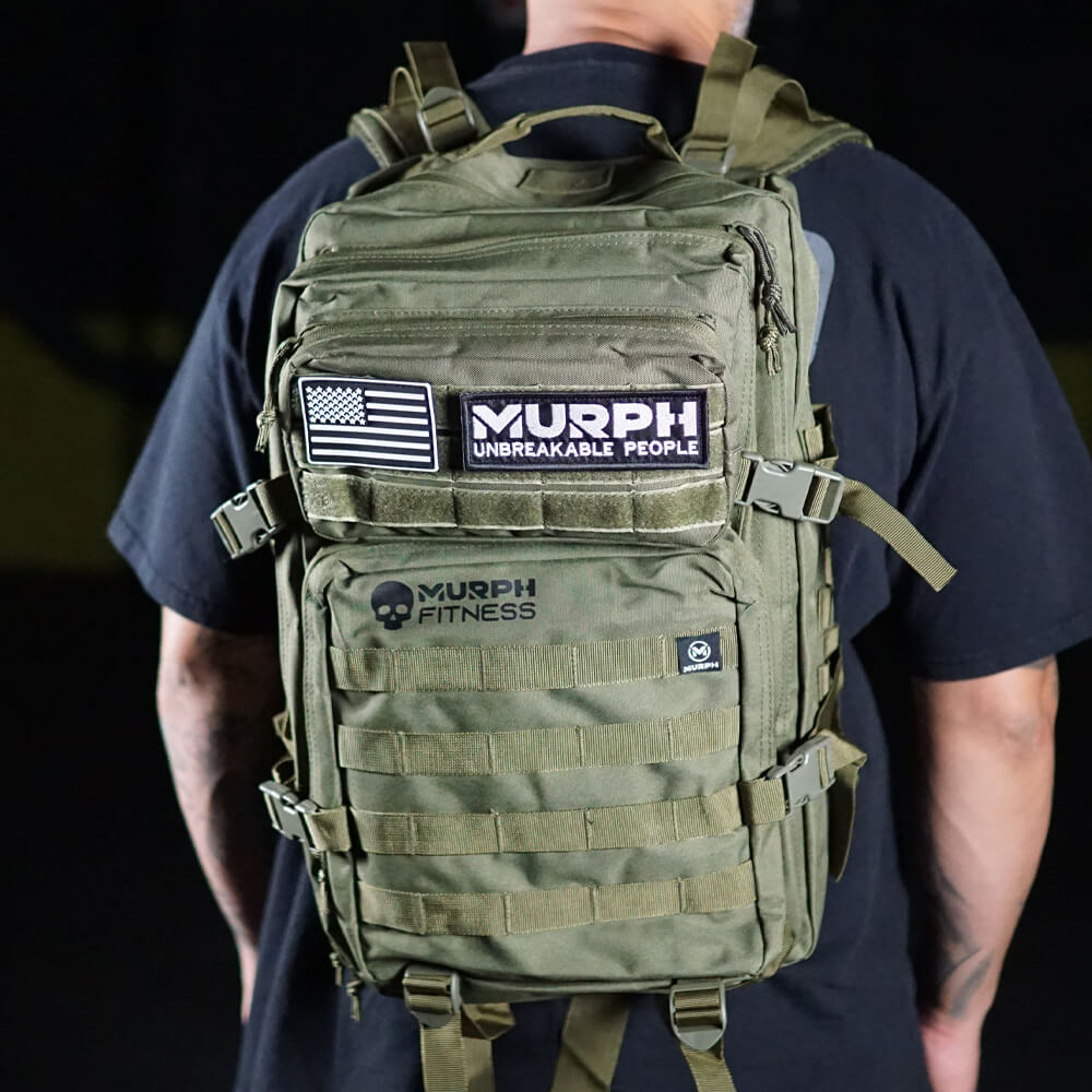 Mochila Táctica Murph Fitness 45 lts. - Verde Táctico