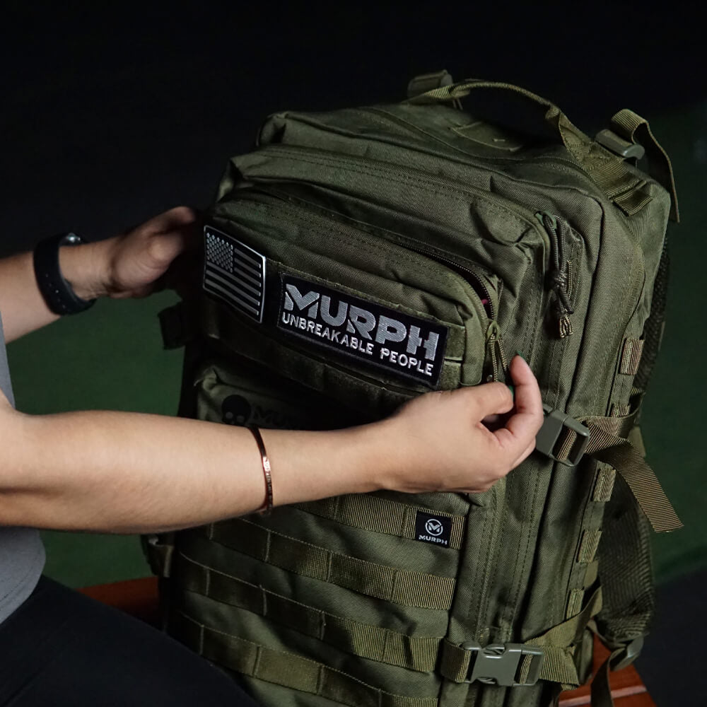 Mochila Táctica Murph Fitness 45 lts. - Verde Táctico