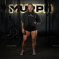 Crop Top Oversize Premium Be Unbreakable - Acid Black