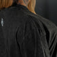 Crop Top Oversize Premium Be Unbreakable - Acid Black