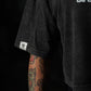 Crop Top Oversize Premium Be Unbreakable - Acid Black