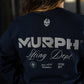 Crop Top Manga Larga Lifting Dept - Navy Blue