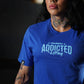 Crop Top Addicted - Royal Blue