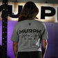 Crop Top Lifting Dept - Heather Gray