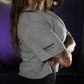 Crop Top Lifting Dept - Heather Gray