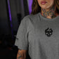 Crop Top Lifting Dept - Heather Gray