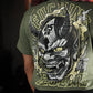 Crop Top Fucking Legend - Heather Tactical Green