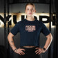Crop Top Fucking Legend - Navy Blue