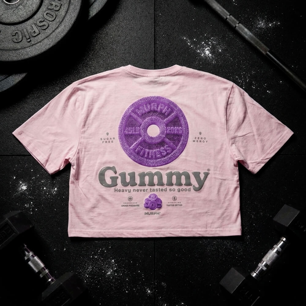Crop Top Gummy - Pink