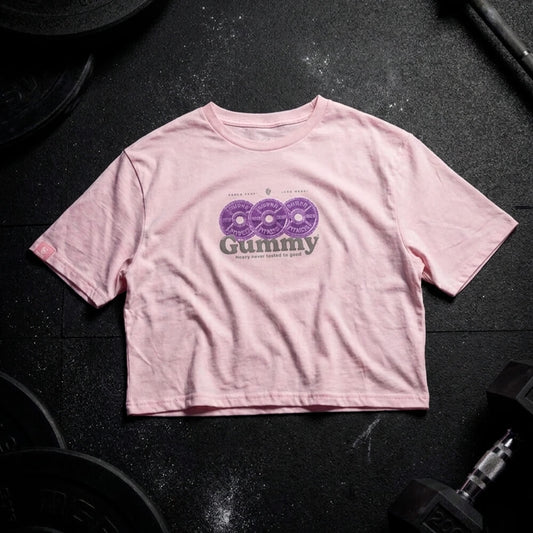 Crop Top Gummy - Pink