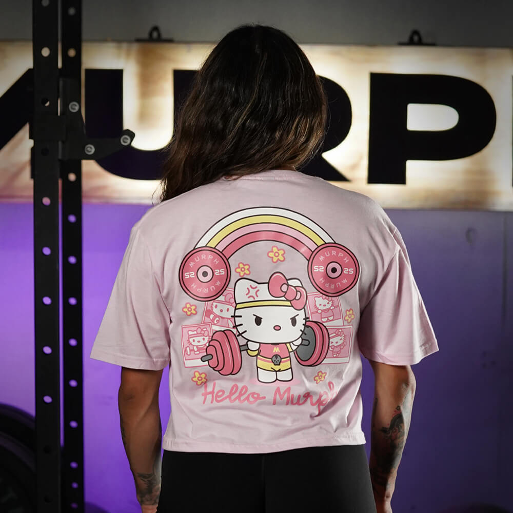 Crop Top Hello Murph - Rosado