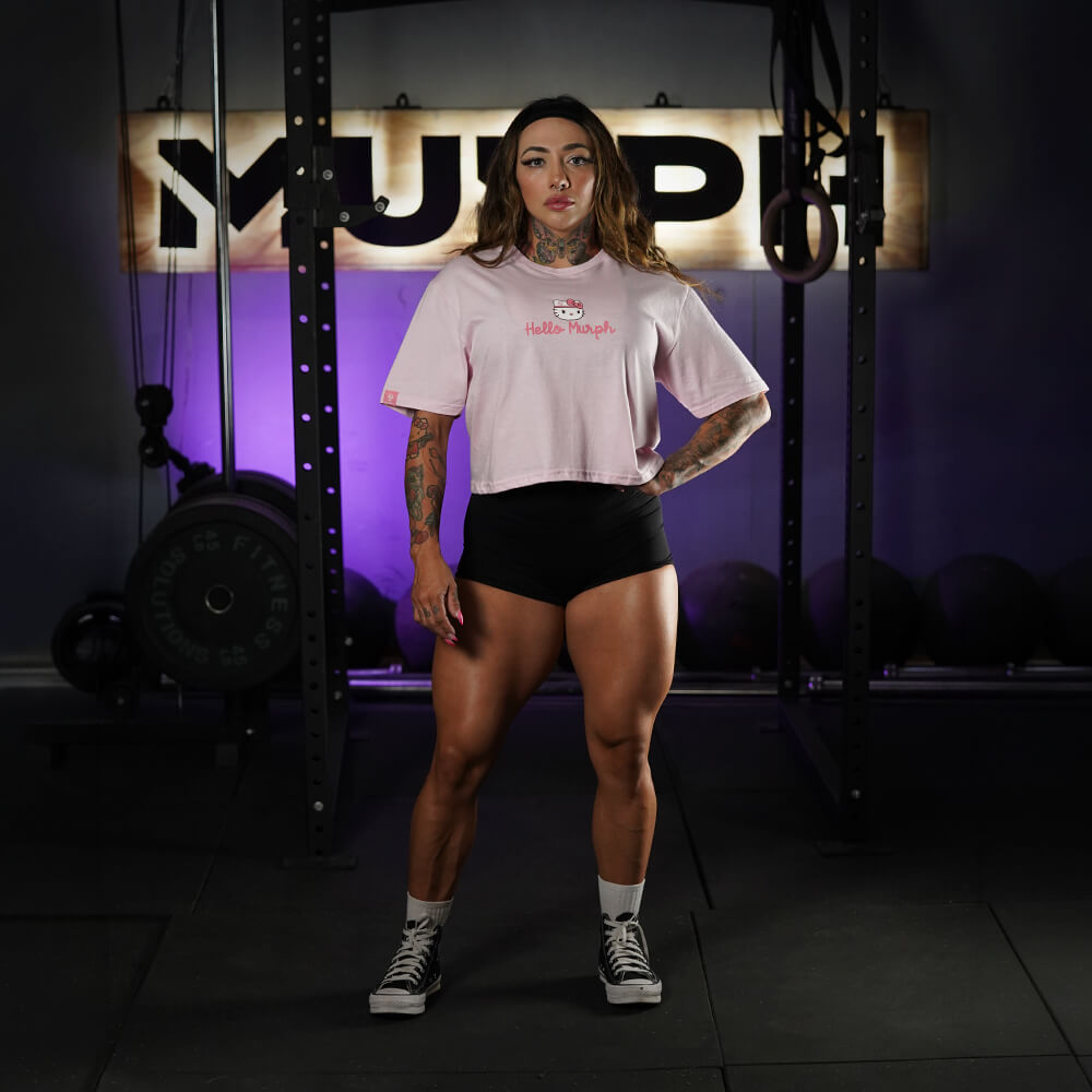 Crop Top Hello Murph - Rosado