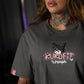 Crop Top KuroFit - Gris Charcoal