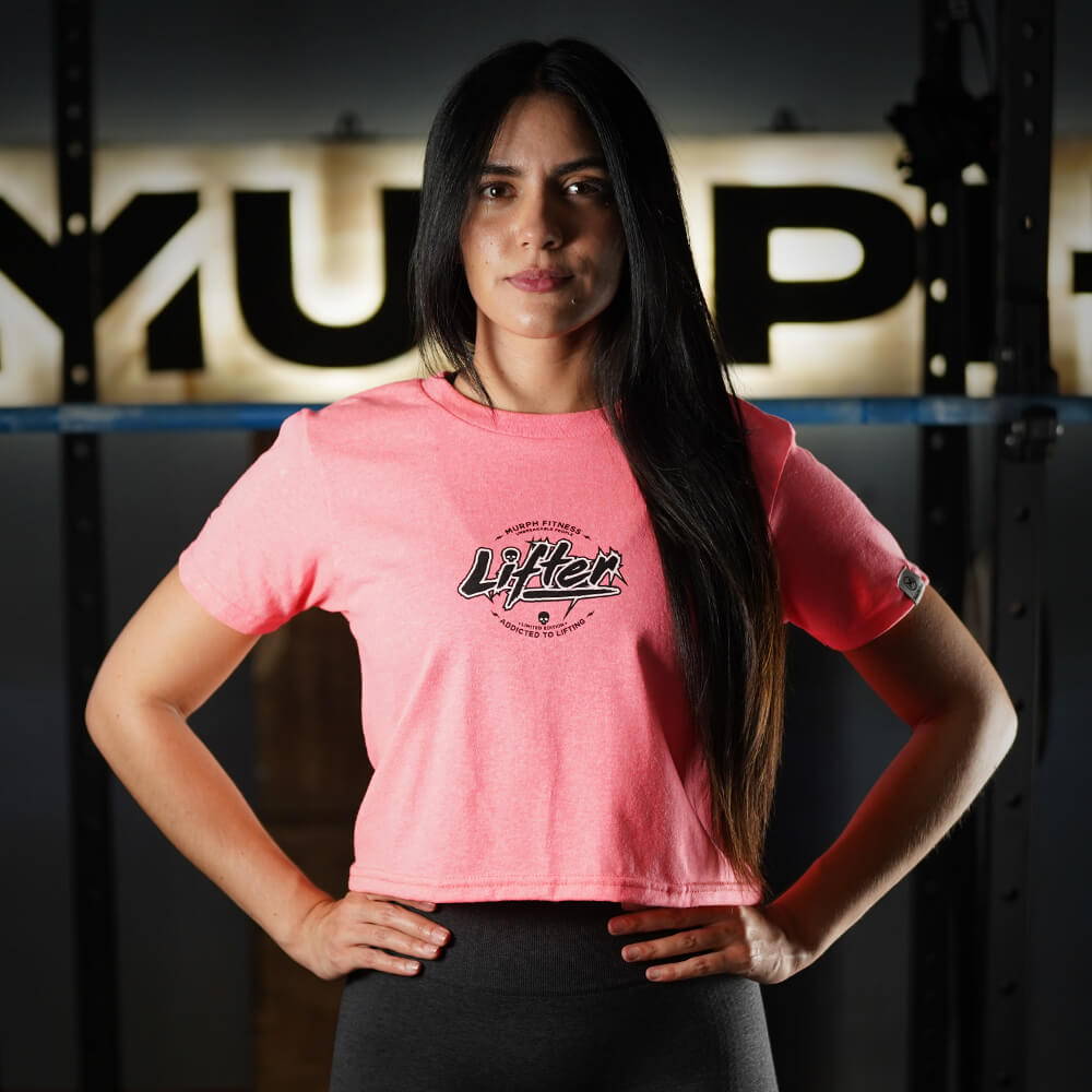 Crop Top Lifter - Rosa Fluor