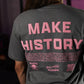 Crop Top Make History - Gris Charcoal