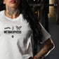 Crop Top Metamurphosis - Blanco