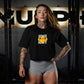 Crop Top SQUACK HEAVY - Negro