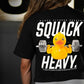 Crop Top SQUACK HEAVY - Negro