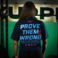 Crop Top PROVE THEM WRONG - Navy Blue