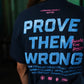 Crop Top PROVE THEM WRONG - Navy Blue