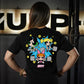 Crop Top Powerful Girls - Negro