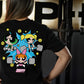 Crop Top Powerful Girls - Negro