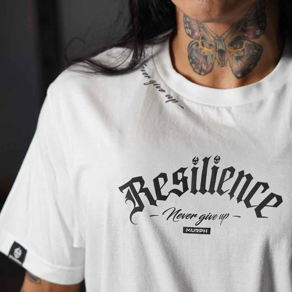 Crop Top Resilience - Blanco