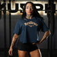 Crop Top Resilience - Navy Blue
