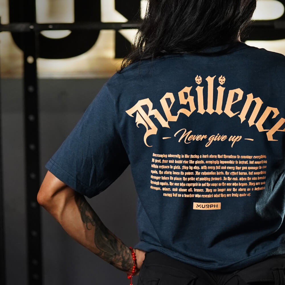Crop Top Resilience - Navy Blue