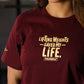 Crop Top Lifting Weights Saved my Life - Burdeo